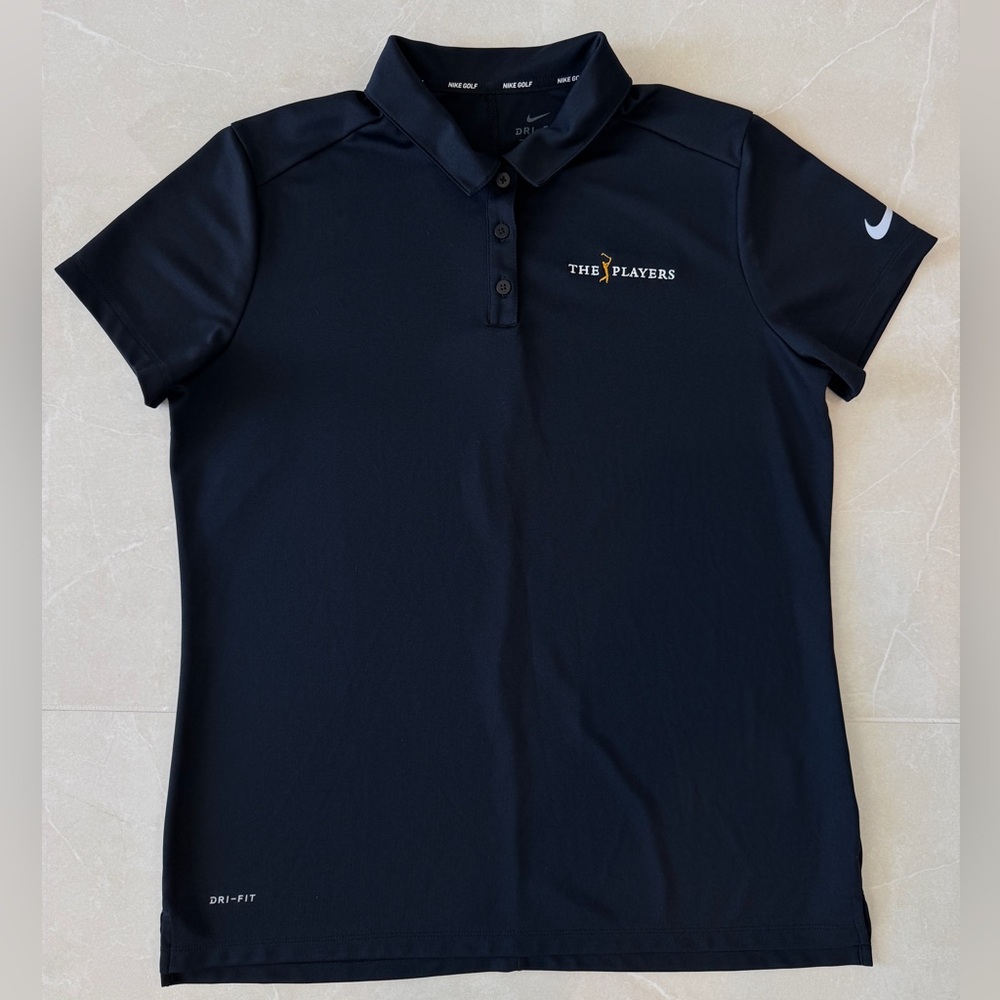 The Players Women's Black Polo Shirt